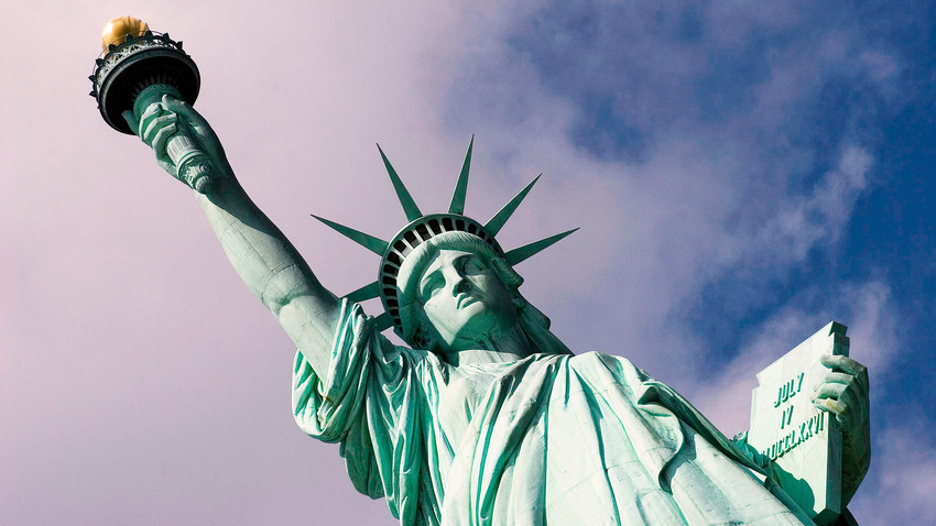 Estátua da Liberdade foi um presente da França para os Estados Unidos