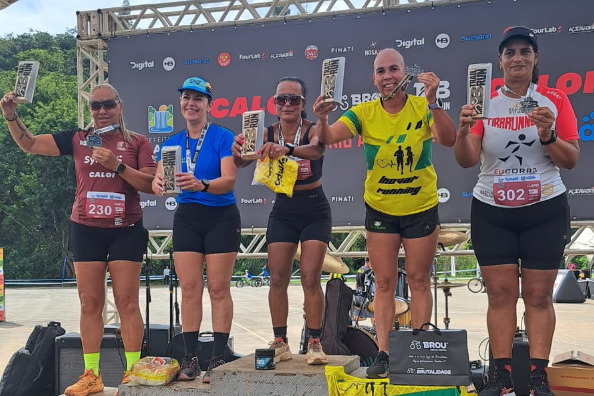 Este é segundo pódio da competidora neste ano pela competição