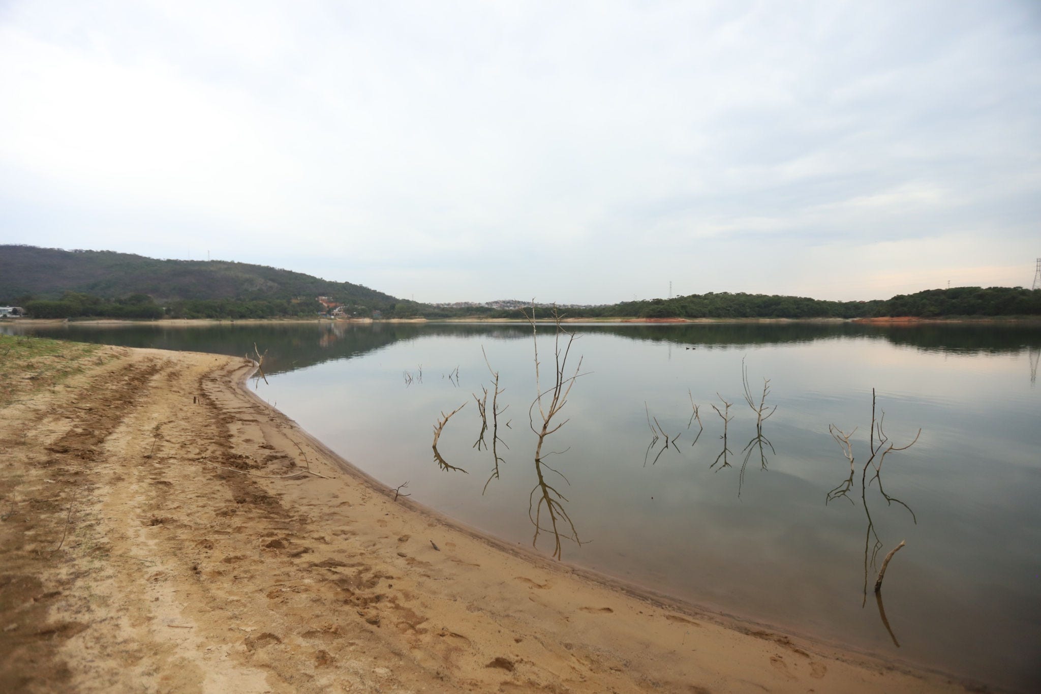 Situação de alerta no reservatório Vargem das Flores