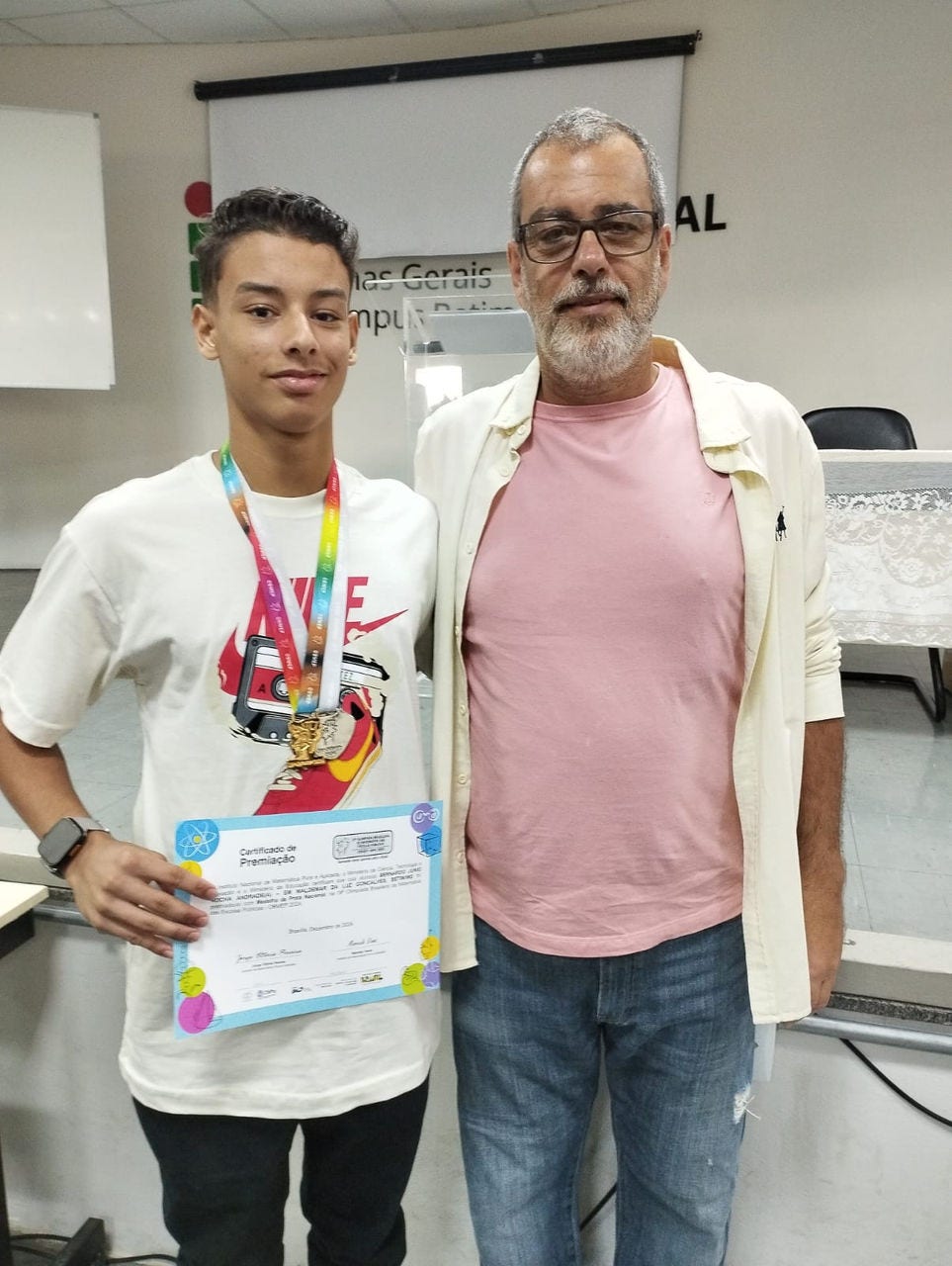 Educação pública de Betim, reconhecida com as medalhas de ouro e prata na Olimpíada de Matemática