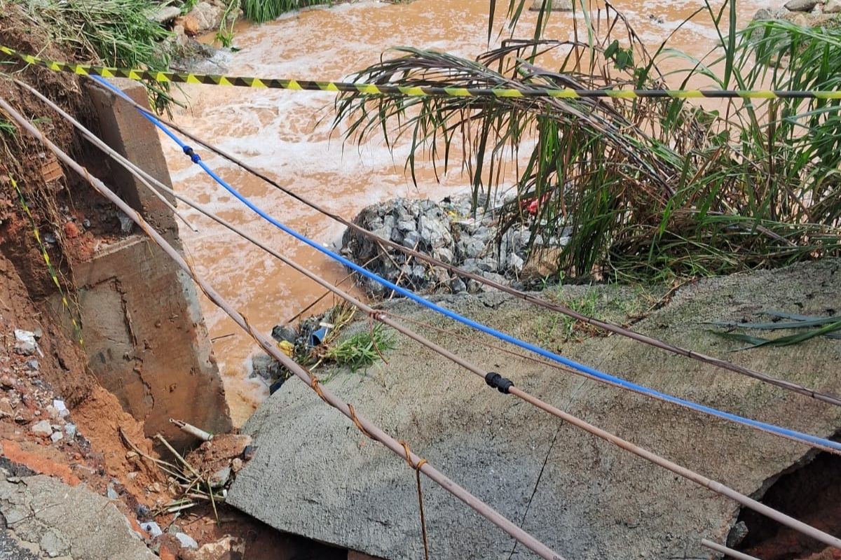 Chuva forte caiu em Betim nessa terça-feira (17)