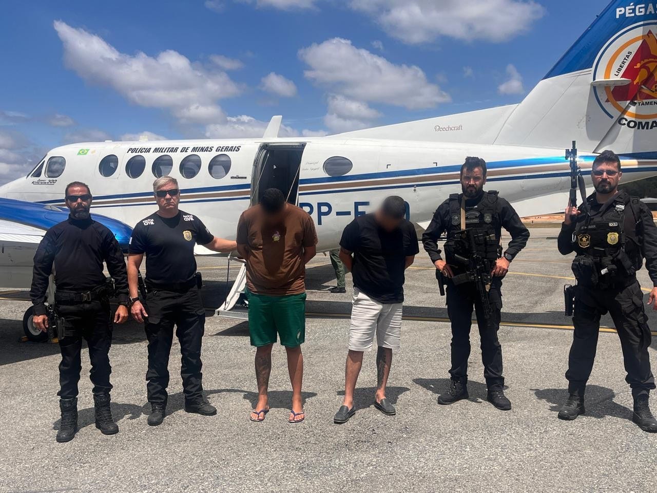Criminosos foram localizados em Praia Grande, no litoral paulista, de onde delegavam funções aos faccionados em Minas