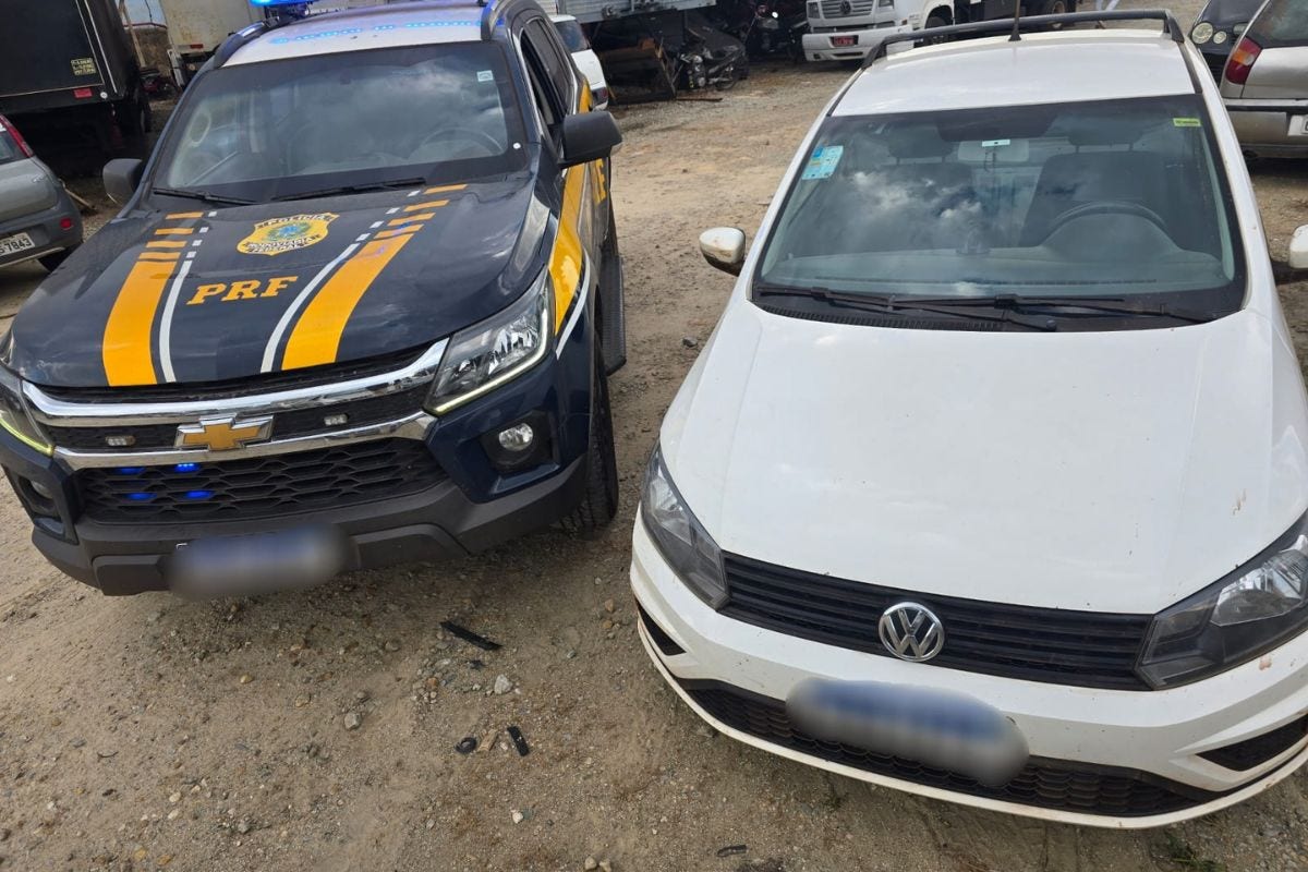 Veículo recuperado foi encaminhado para um pátio credenciado e deverá ser devolvido ao proprietário