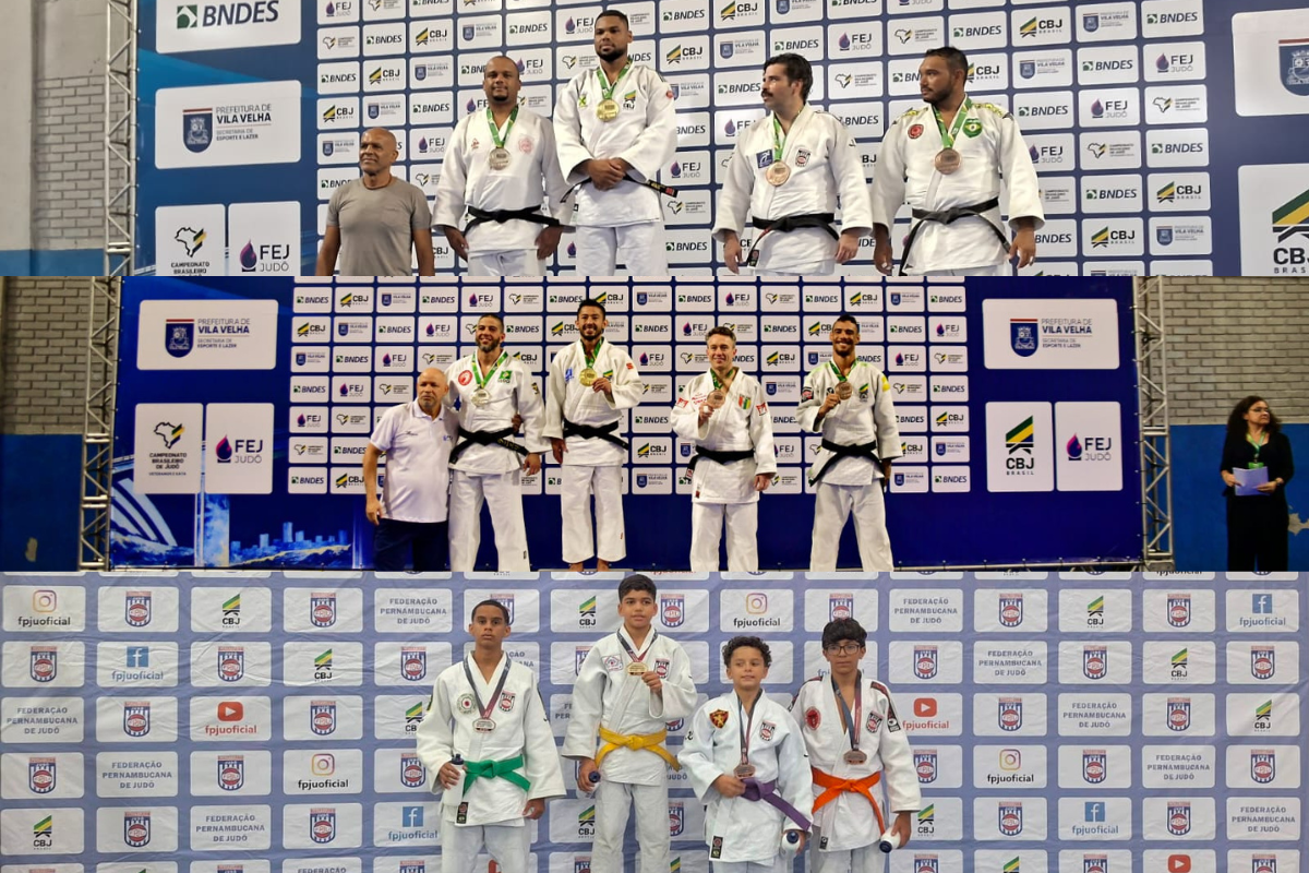 Equipe faturou três medalhas no fim de semana