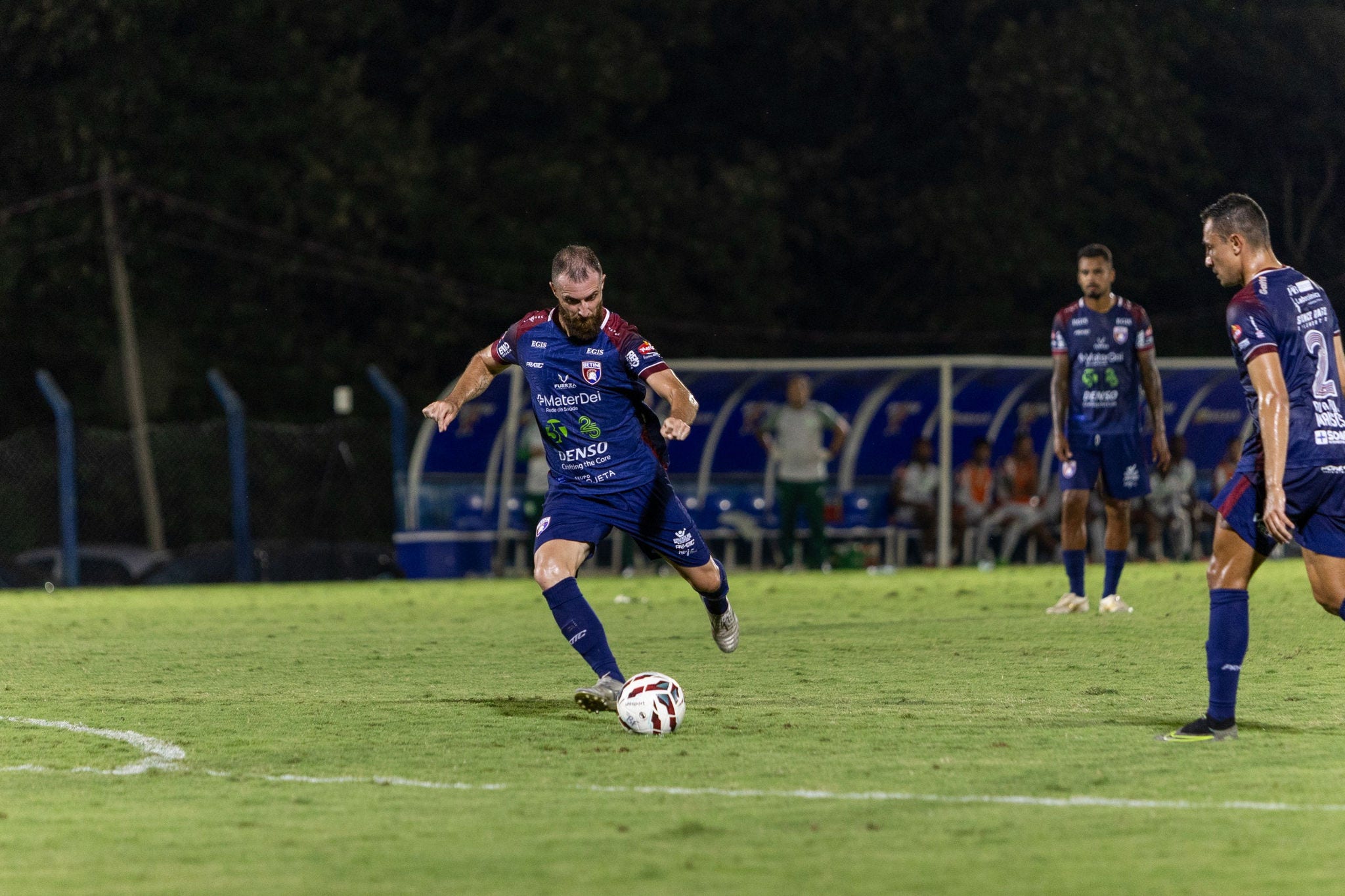 Diego Jardel entrou no segundo tempo da partida contra o Uberlândia