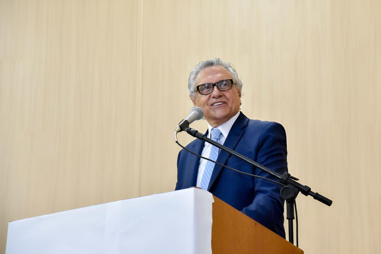 Ronaldo Caiado será lançado como pré-candidato ao Planalto pelo partido de Kassab