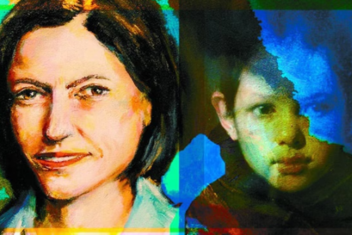 Até que, um dia, sentada na pia, percebe que a mãe voltou a se pentear, ressuscitou o batom, não o clarinho, mas o vermelho, quase roxo