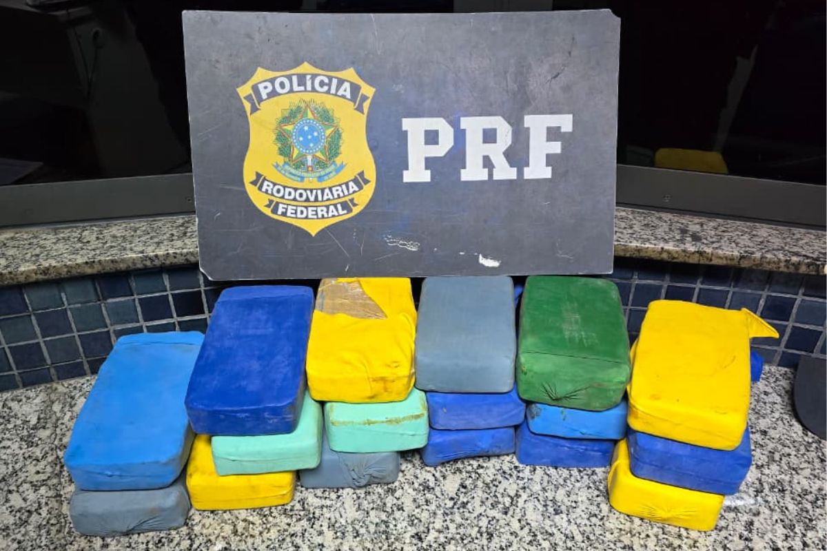Apreensão da carga de pasta-base de cocaína representa um prejuízo estimado em R$ 2,04 milhões ao crime organizado