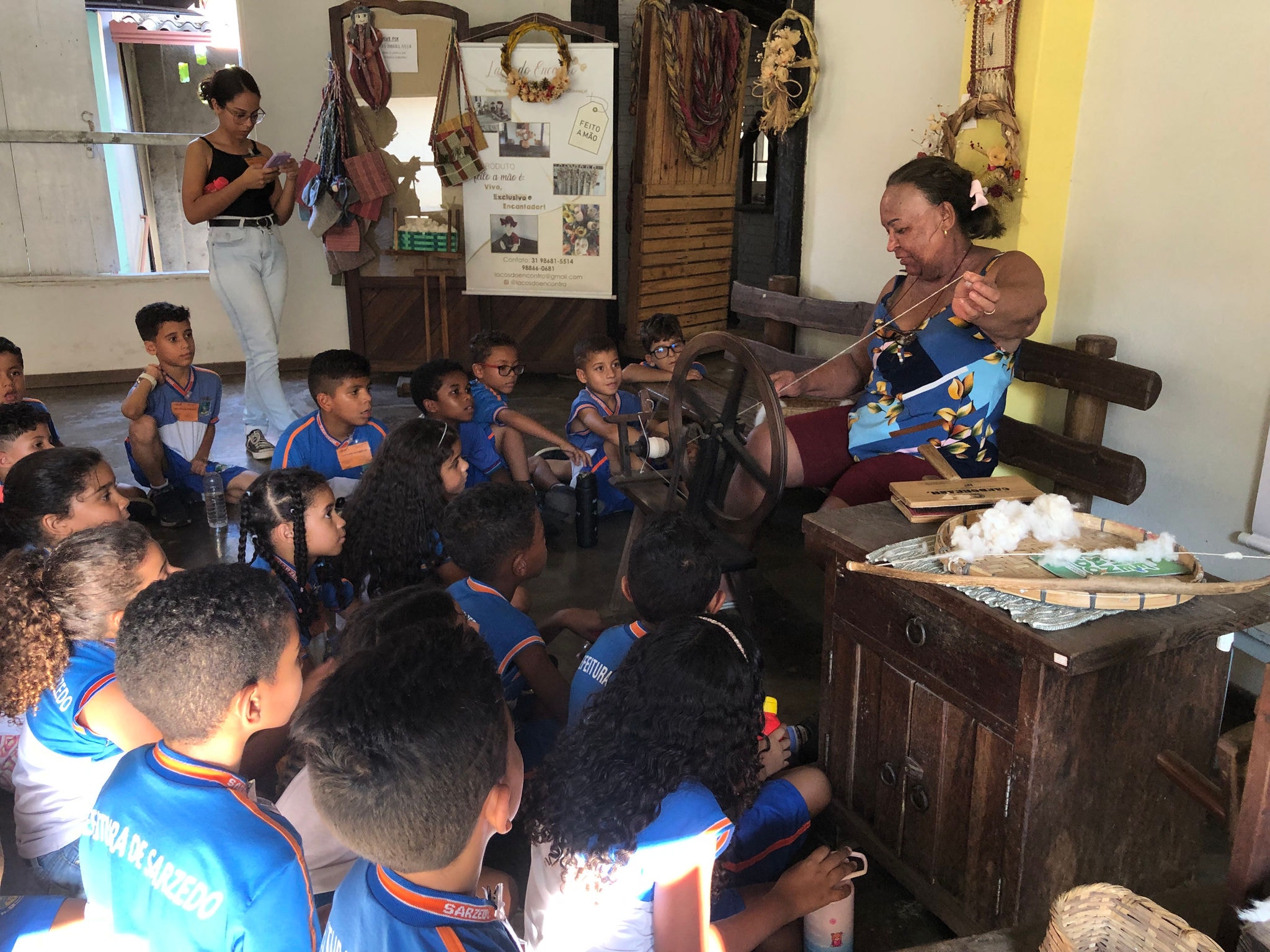 Visitas guiadas no Salão do Encontro são abertas para escolas e podem ser agendadas