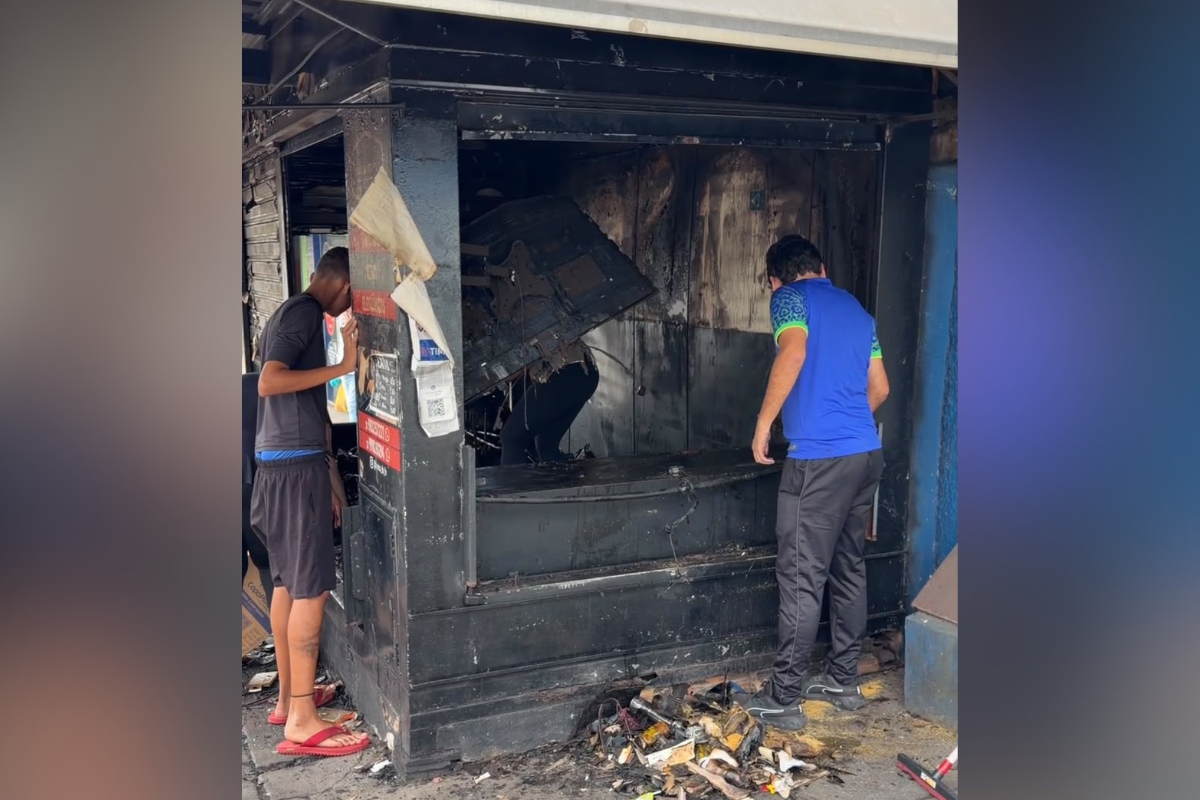 Banca fica na avenida São Paulo