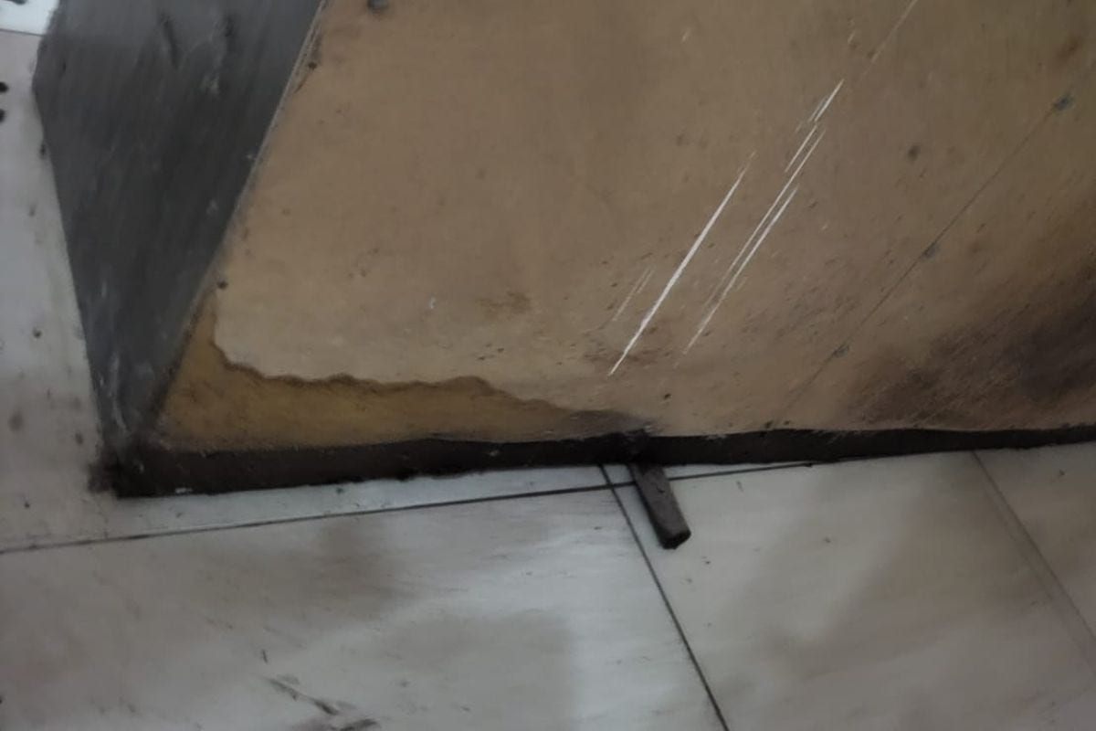 Situação provocou prejuízos materiais, incluindo a perda de um guarda-roupa