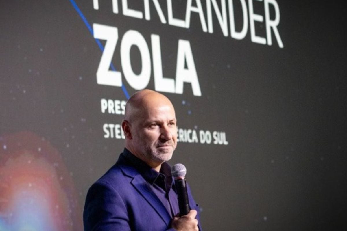 Herlander Zola, presidente da Stellantis para a América do Sul
