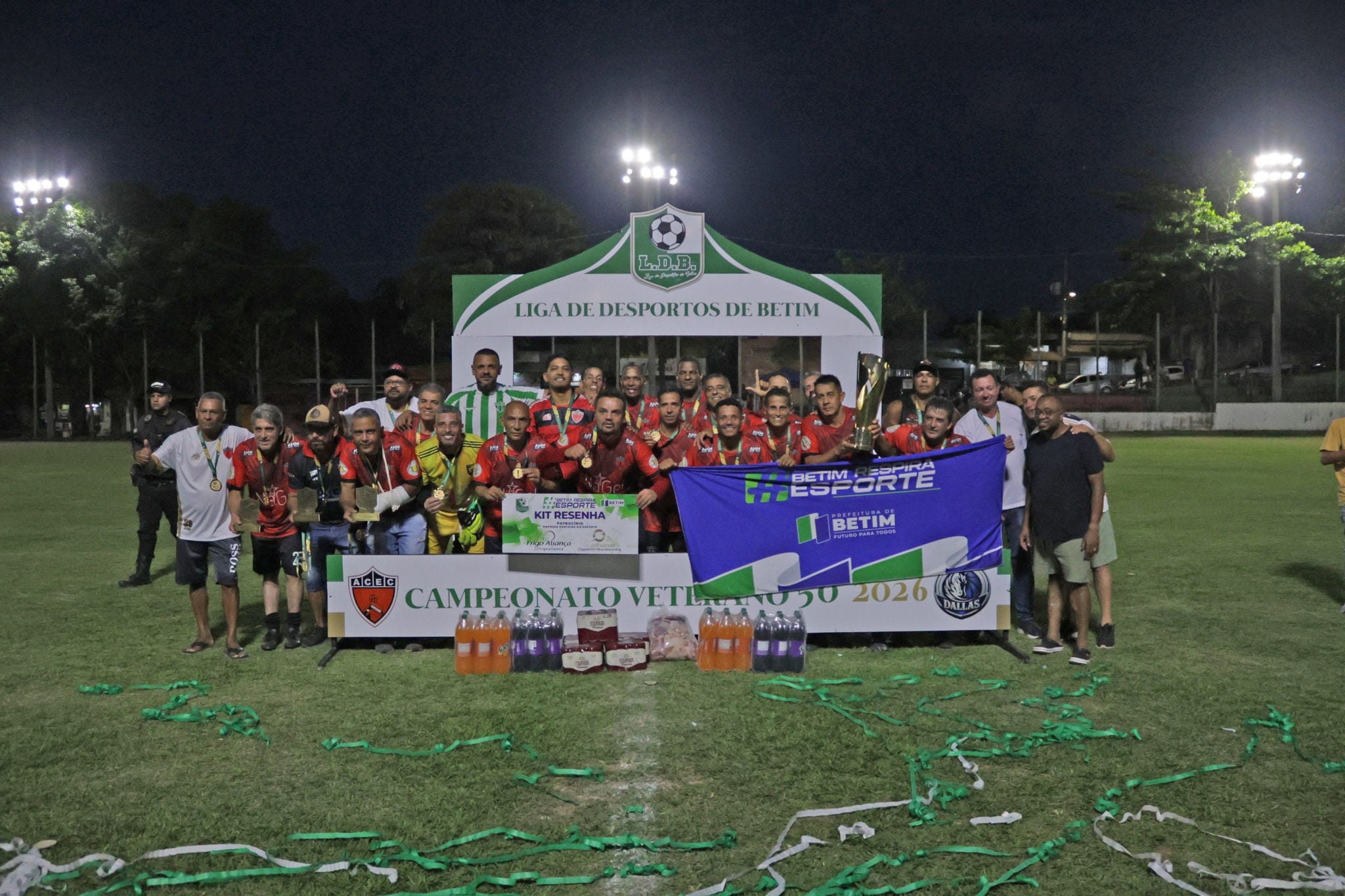 Na final, disputada no Estádio Orestes Diniz, equipe garantiu a vitória por 2 a 0