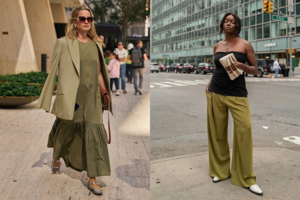 Verde-oliva está entre as cores que serão destaques na temporada