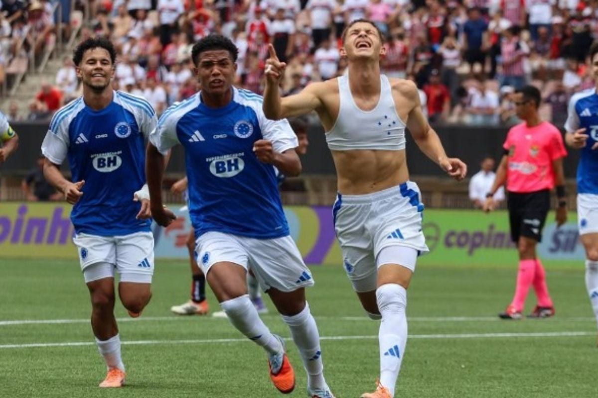 Cruzeiro x São Paulo decidiram a final da Copinha 