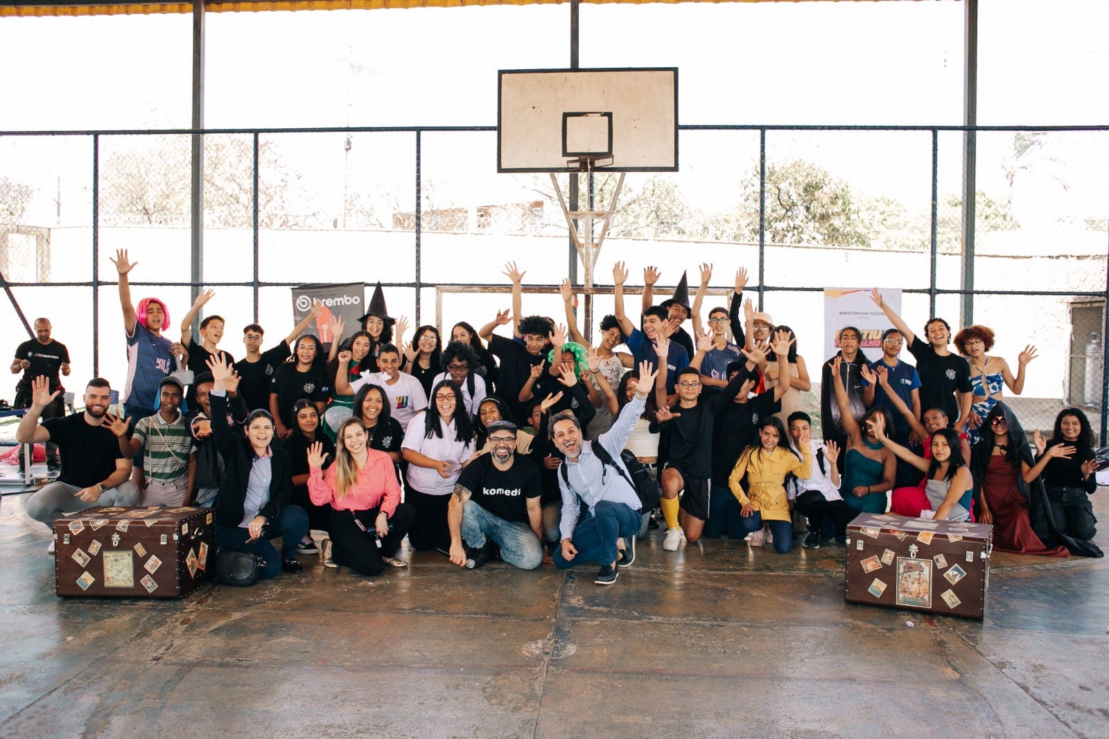 Programa “Partiu Trabalho 2”  levou aos jovens de Betim oficinas de artes cênicas voltadas para a preparação para o primeiro emprego.