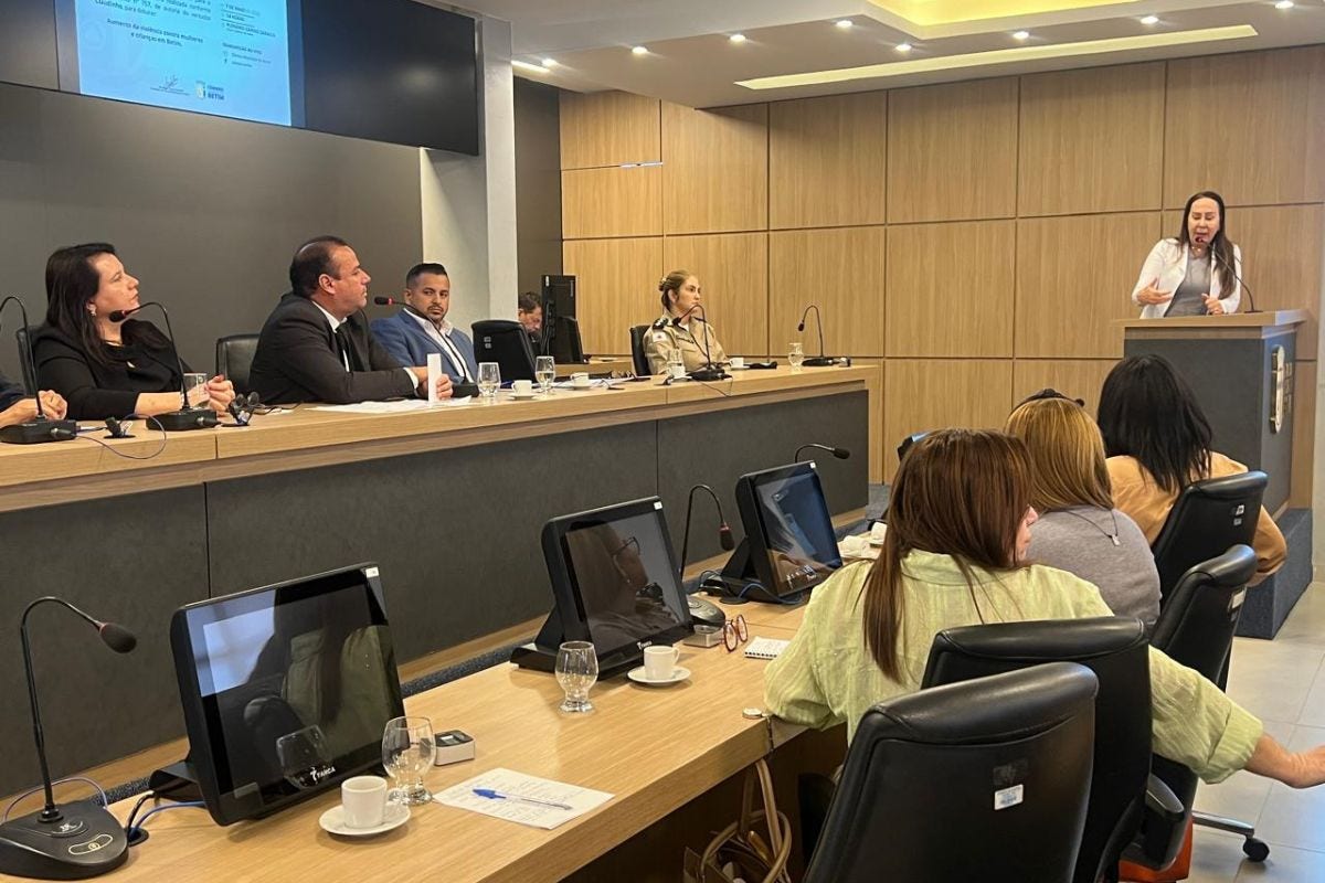 Encontro teve a participação de representantes da PM, da Guarda Municipal, do COMDIM, do CMDCA e da sociedade civil