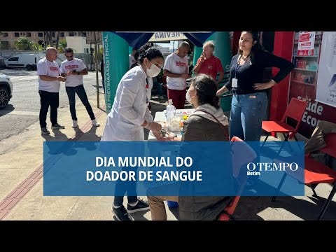 População foi convidada a contribuir com o estoque do hemocentro do município