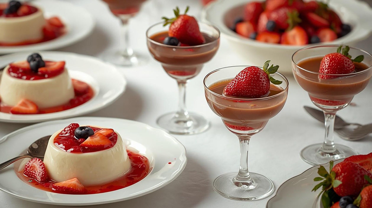 A proposta do festival é oferecer uma experiência gastronômica diversificada, tendo como destaque a combinação entre o morango e o pudim