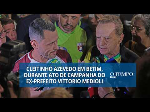 Senador e candidato ao governo de Minas participou de encontro do ex-prefeito de Betim, candidato a deputado estadual pelo PL, nesta sexta-feira (28)
