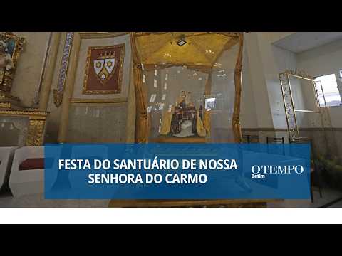 Programação da Festa do Santuário Nossa Senhora do Carmo segue até o dia 16 de julho