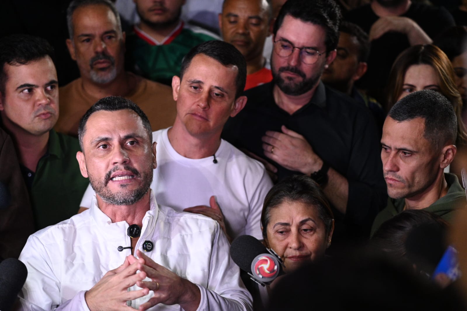 Cleitinho Azevedo em pronunciamento em Divinópolis