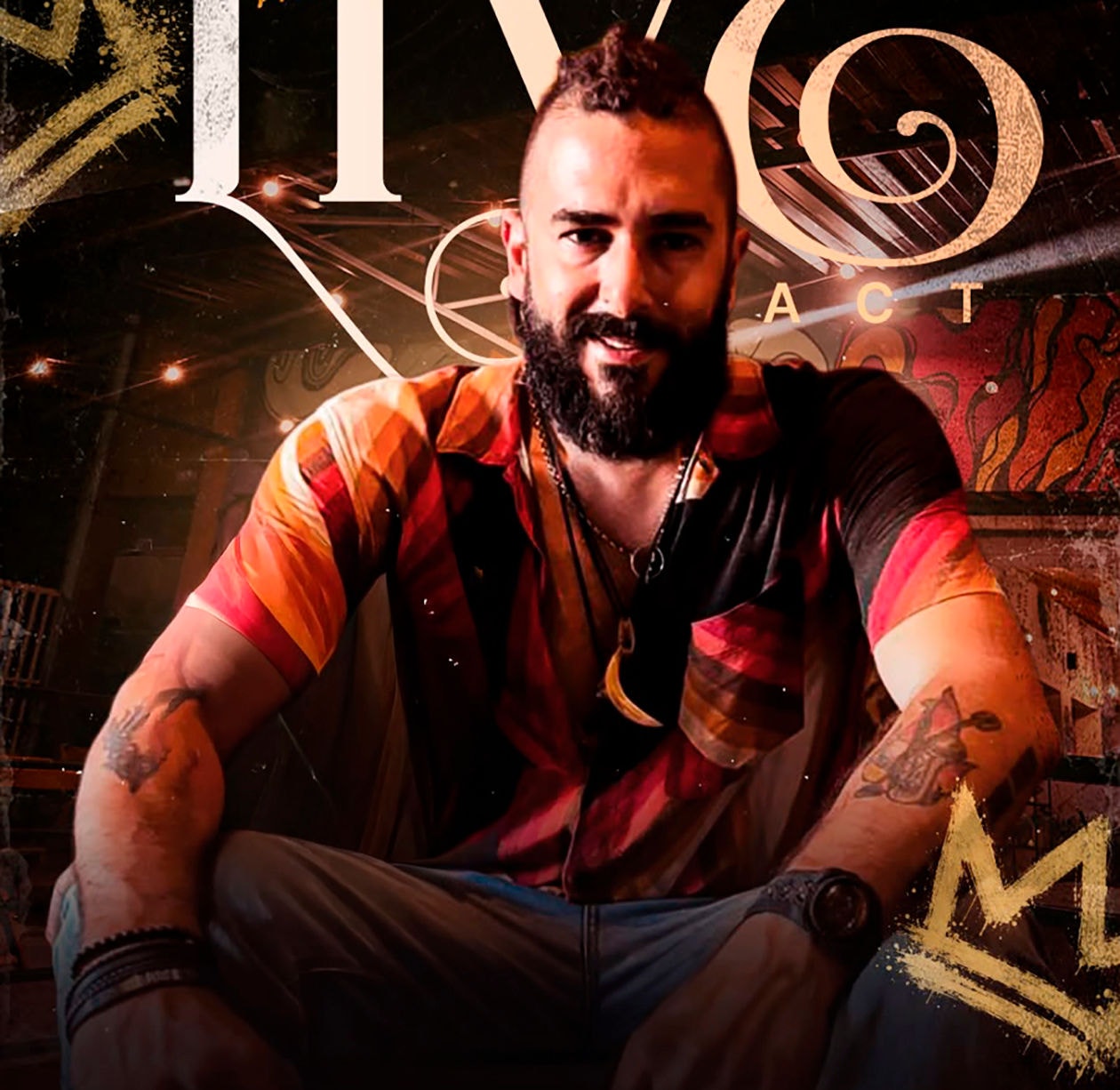 A apresentação ficará por conta do artista Vito