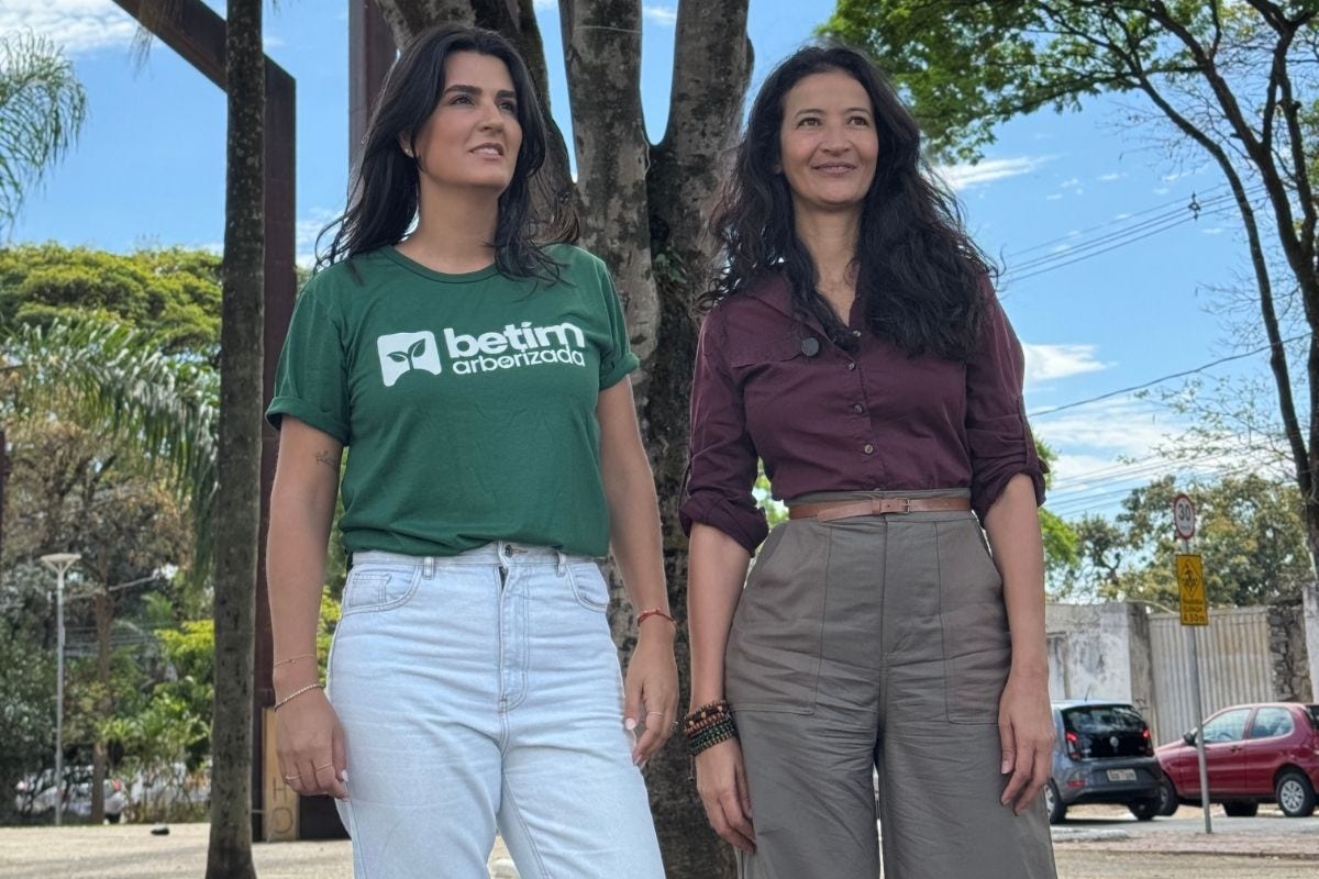 Fernanda Souza e Luciana Rodrigues convidam a população da cidade a participar do concurso cultural 