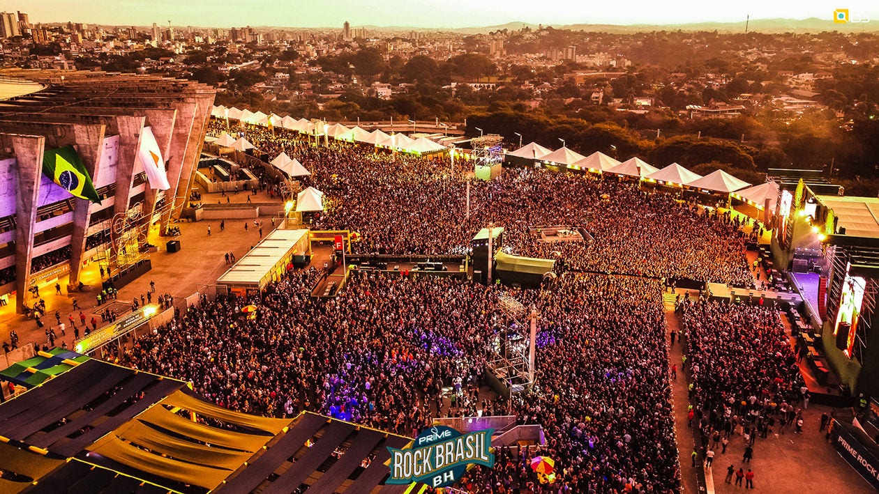 Prime Rock Brasil celebra 6ª edição com grandes nomes da música