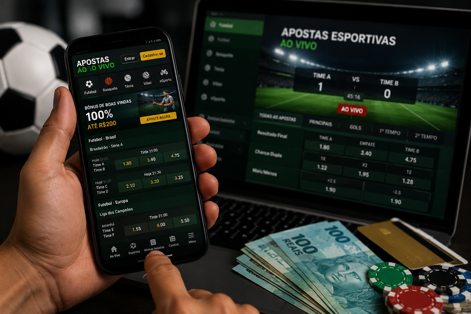 Proposta também proíbe exibição de marcas de plataformas de apostas em eventos contratados, patrocinados, promovidos, apoiados ou realizados pela administração municipal