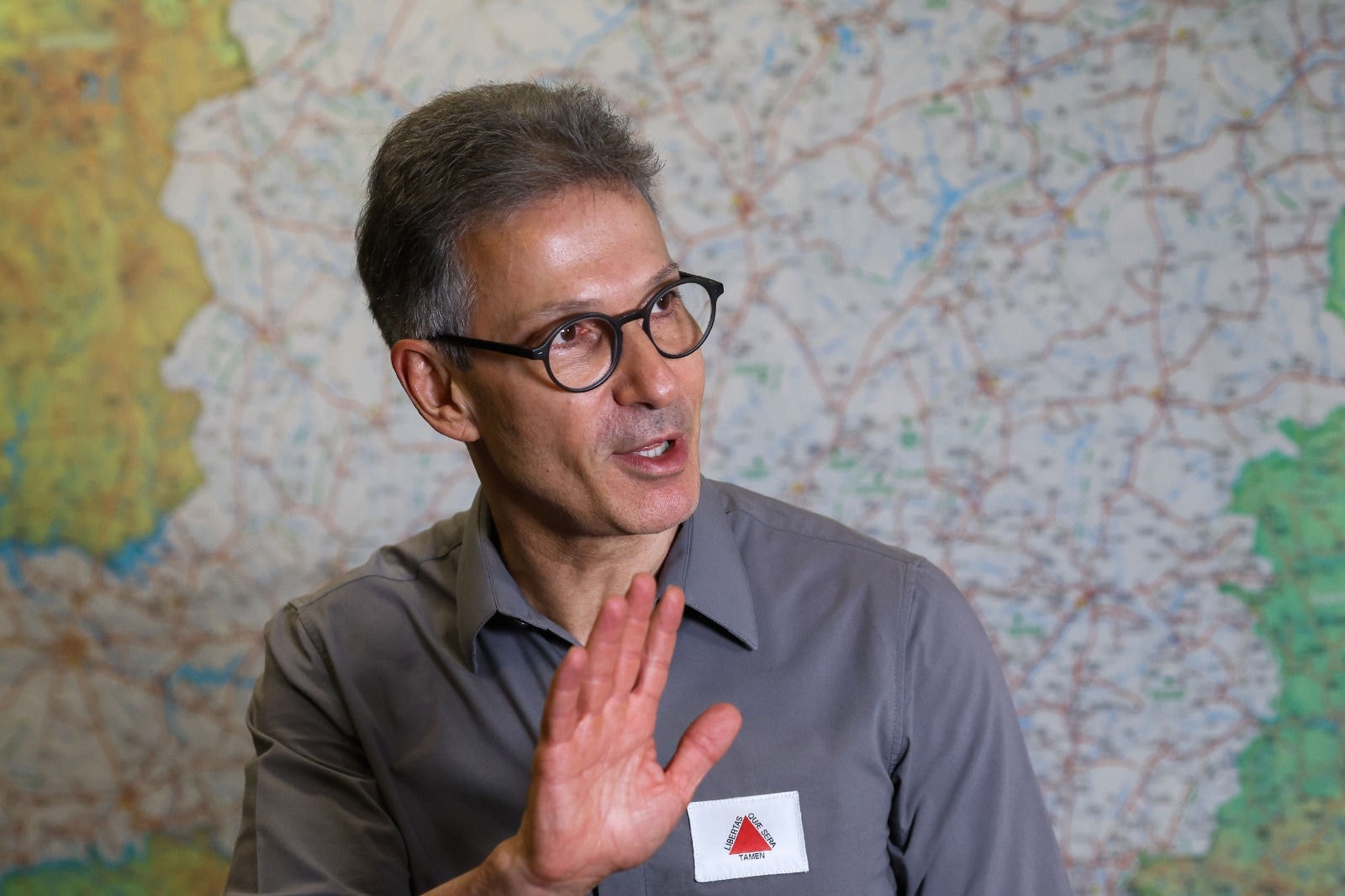 Governador Romeu Zema concedeu entrevista exclusiva a O TEMPO, na Cidade Administrativa, nesta sexta-feira (13/3)