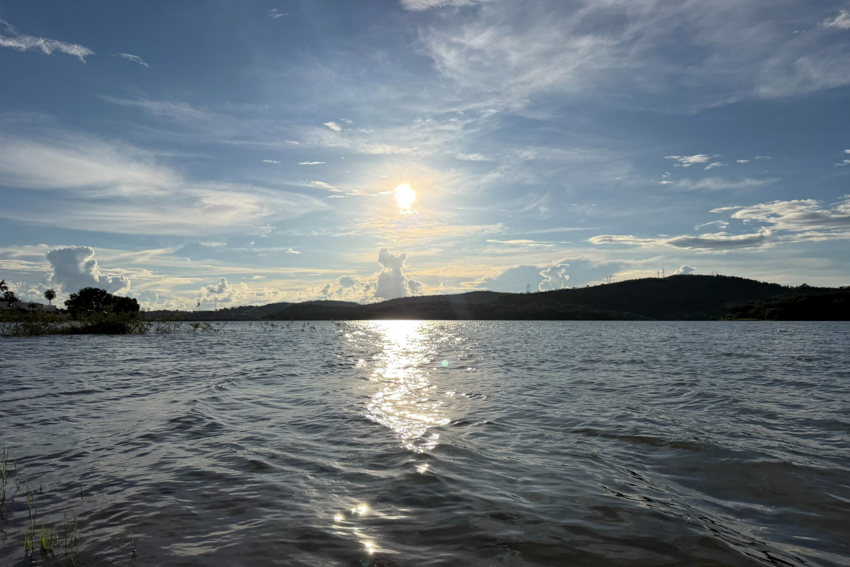 Represa Vargem das Flores abrange os municípios de Betim e Contagem e abastece 1 milhão de pessoas da Região Metropolitana de Belo Horizonte