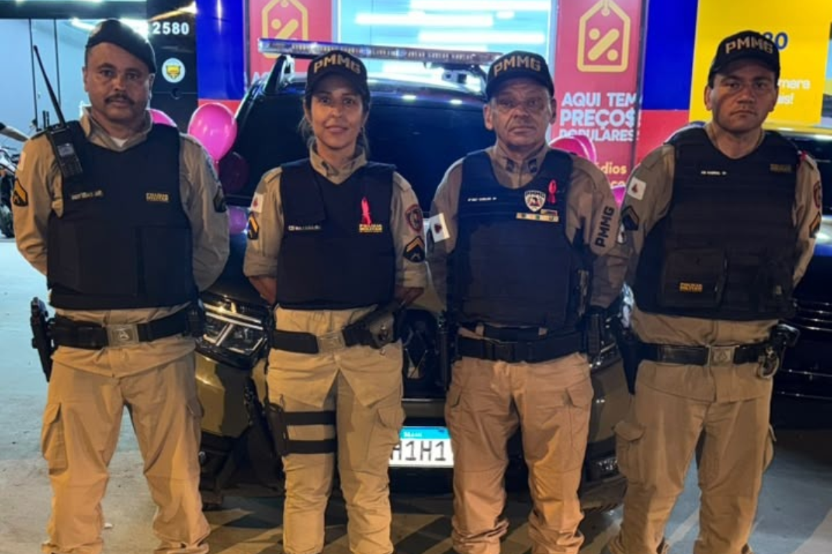 Evento Autocuidado Outubro Rosa é uma iniciativa dos militares da Base Comunitária do bairro Bandeirinhas