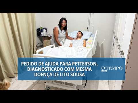 Petherson recebeu diagnóstico há cerca de um ano; despesas mensais ficam em torno de R$ 3.000