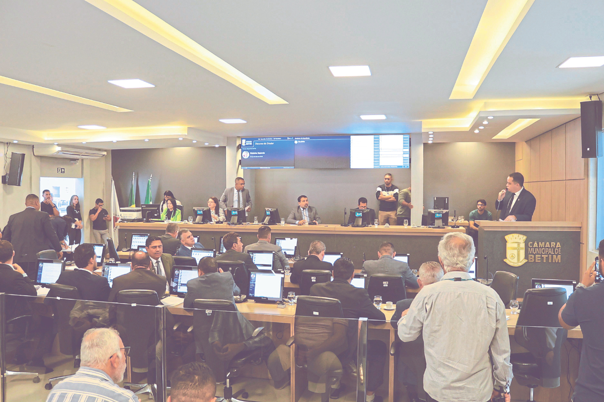 Ala de vereadores estaria tentando antecipar escolha da mesa diretora pra fevereiro