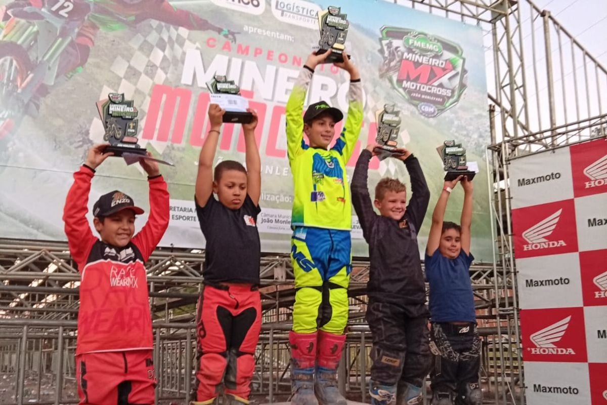Ignácio Gabriel Brant competiu na categoria 65cc, de 9 a 12 anos