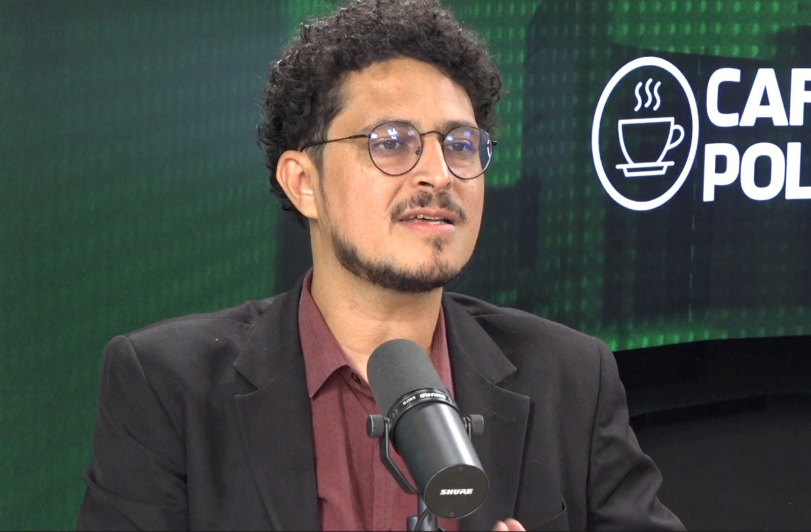 Túlio Lopes(PCB) em entrevista ao Café com Política