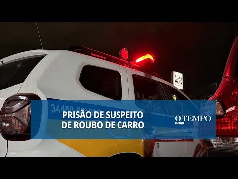Vítima conseguiu retirar a neta de 4 anos antes da fuga; suspeito foi encontrado em frente a um topa tudo