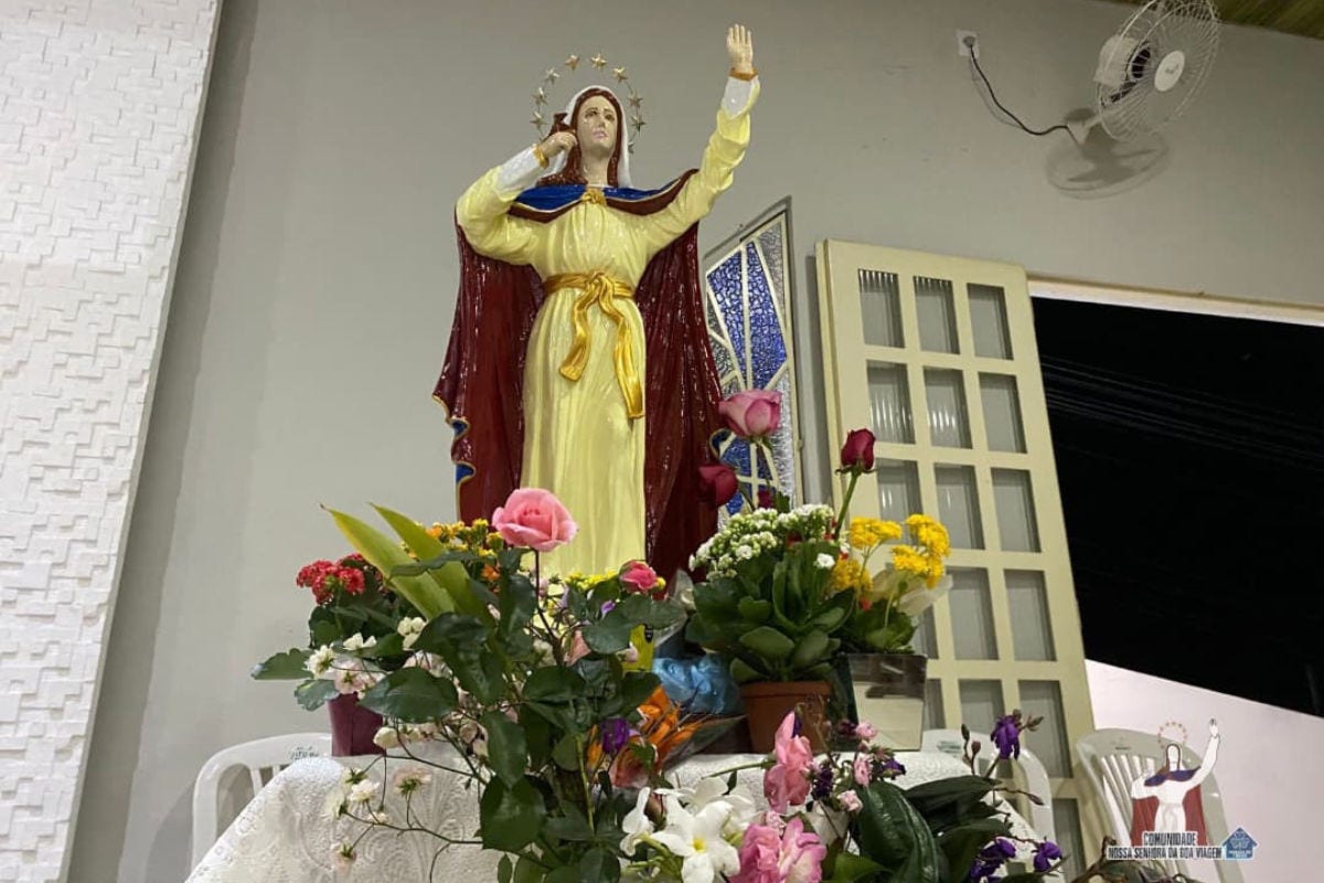 Nossa Senhora da Boa Viagem é celebrada pelos católicos em 15 de agosto