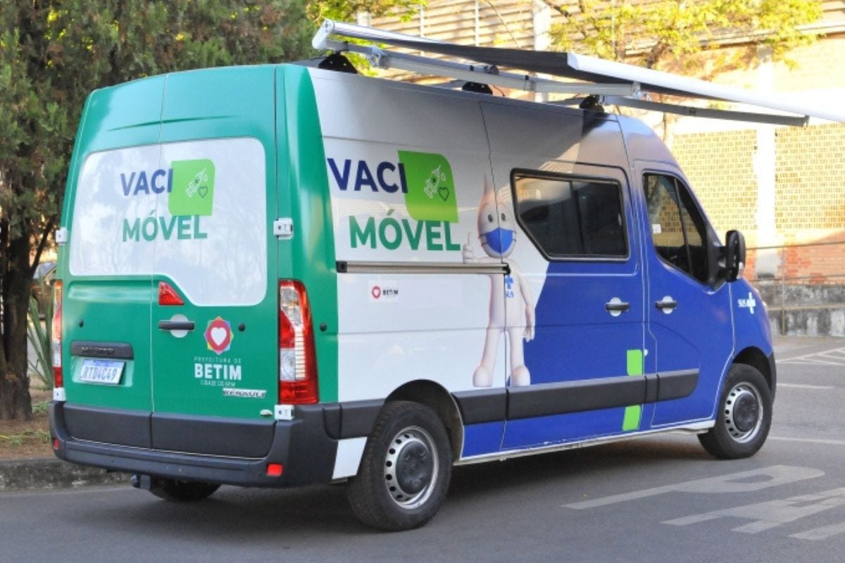 Vacimóvel é uma sala de vacinas volante idealizada para melhorar o acesso da população à imunização