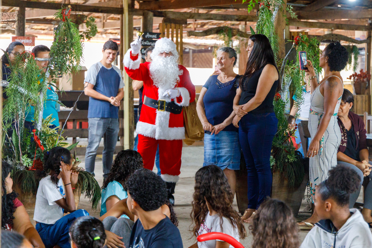 Evento social foi realizado no Salão do Encontro 