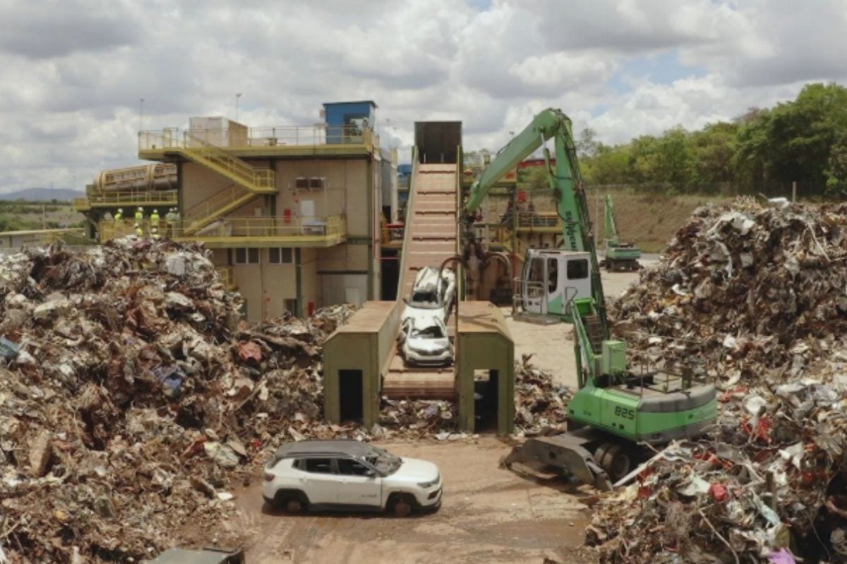 Igarapé Reciclagens (IGAR), do Grupo SADA, tem capacidade para reaproveitar 300 mil veículos por ano