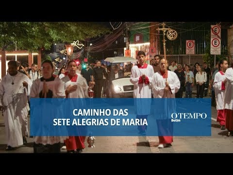 Cerimônia realizada neste sábado (20/12) teve missa celebrada por dom Walmor e procissão pelas sete estações