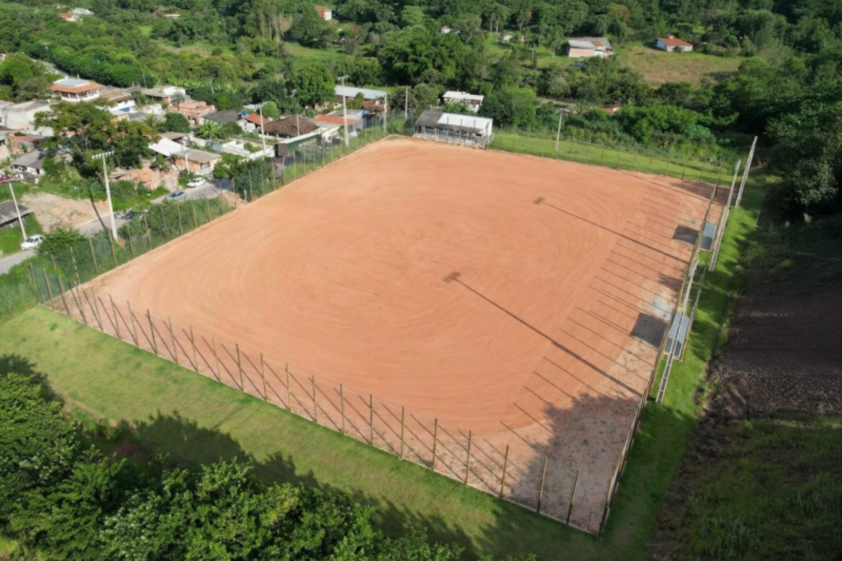 Campo João Evangelista Souza está localizado na rua Alcides Fernandes de Souza, 1.130, no bairro Pingo d’água