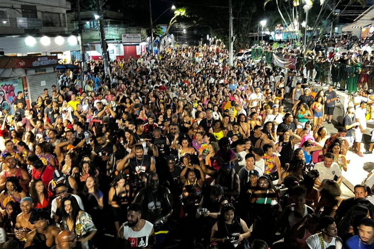Folia do ano passado atraiu uma multidão à Rua do Rosário