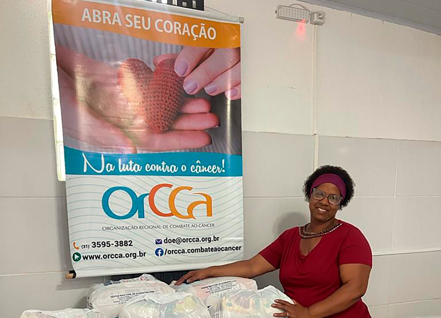 A Orcca, em Betim, completou 19 anos de atuação. A organização oferece atendimento a pacientes com câncer e suas famílias.

Fotos: Orcca/ Divulgação