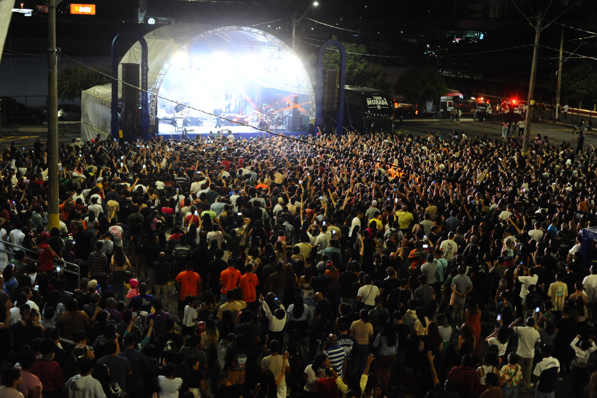 Marcha para Jesus de 2025 terminou com show da banda Morada; neste ano, a Marcha compõe a programação da Expo Betim Cristã