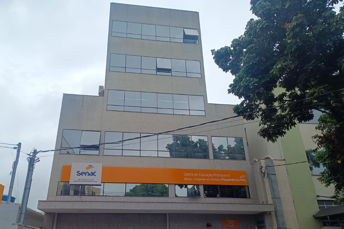 Unidade do Senac em Betim está localizada na rua Rio de Janeiro, 199, no bairro Brasileia