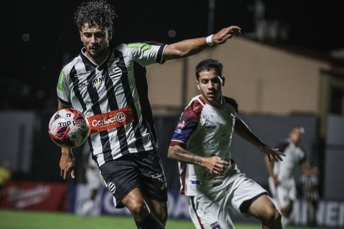 Athletic e Betim ficaram no empate em 1 a 1, na Arena Sicredi, em São João del-Rei