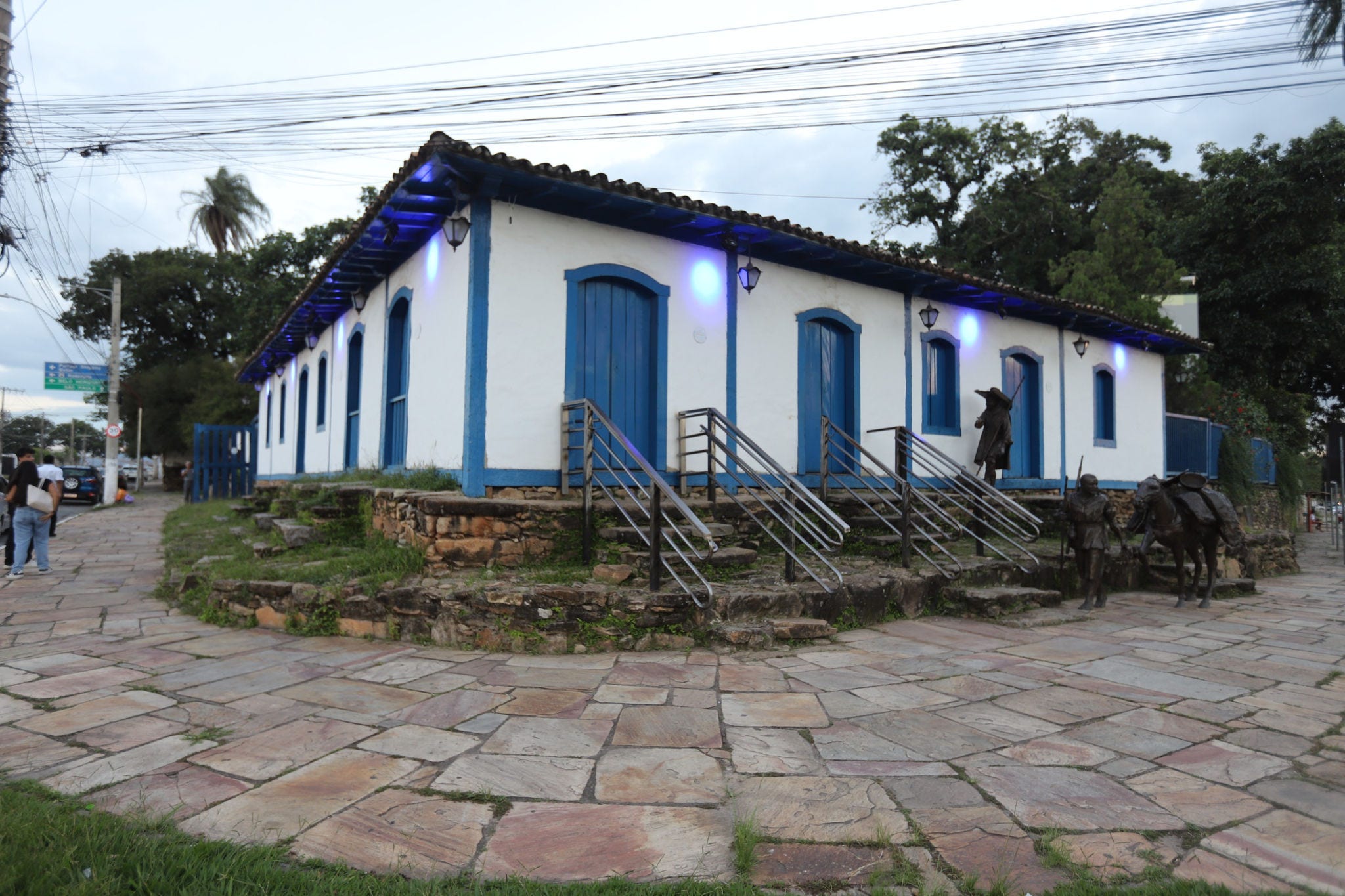 Casa da Cultura foi construída no início do século XVIII, ainda no período do Arraial Capela Nova